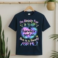 First Day Of Kindergarten Tie Dye Back To School Boy Kids T-Shirt thumb 2