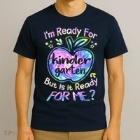 First Day Of Kindergarten Tie Dye Back To School Boy Kids T-Shirt thumb 3