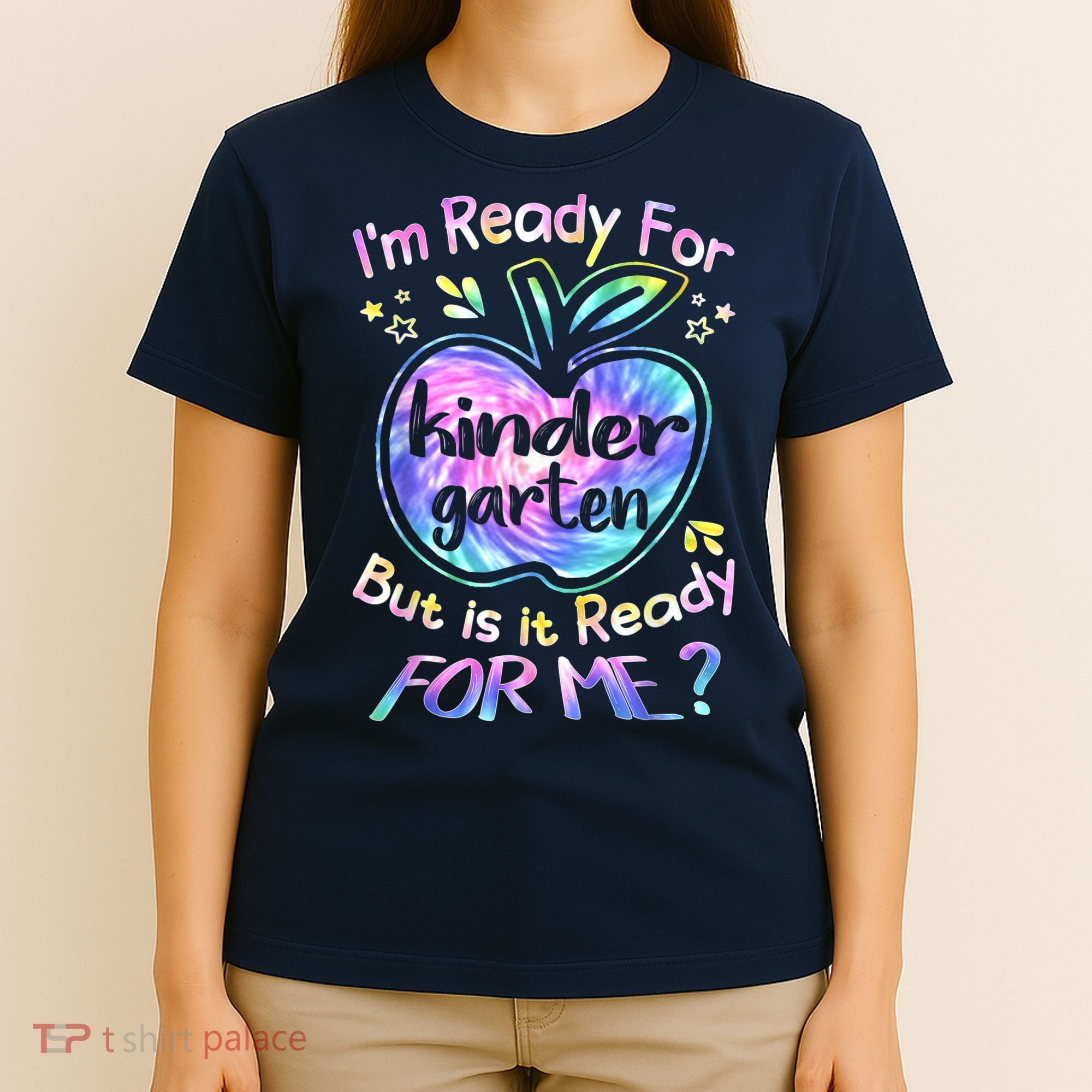 First Day Of Kindergarten Tie Dye Back To School Boy Kids T-Shirt