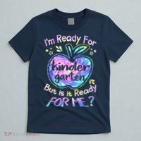 First Day Of Kindergarten Tie Dye Back To School Boy Kids T-Shirt thumb 5
