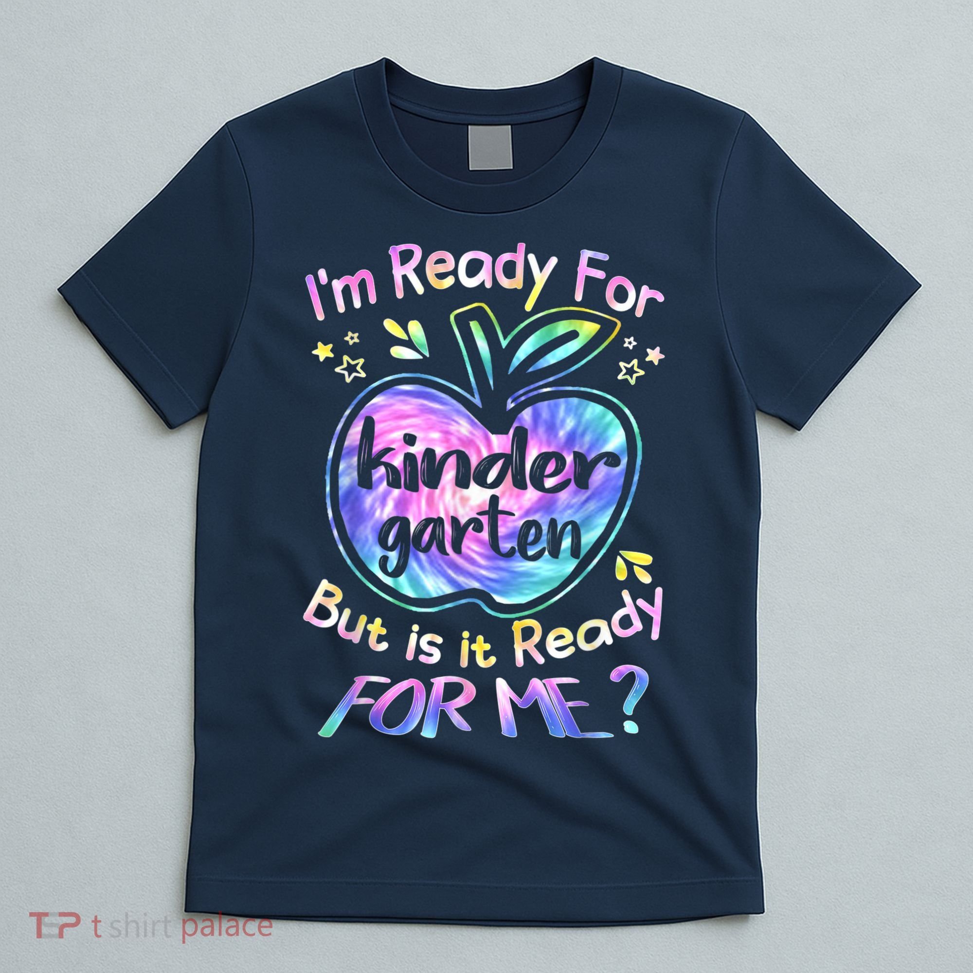 First Day Of Kindergarten Tie Dye Back To School Boy Kids T-Shirt