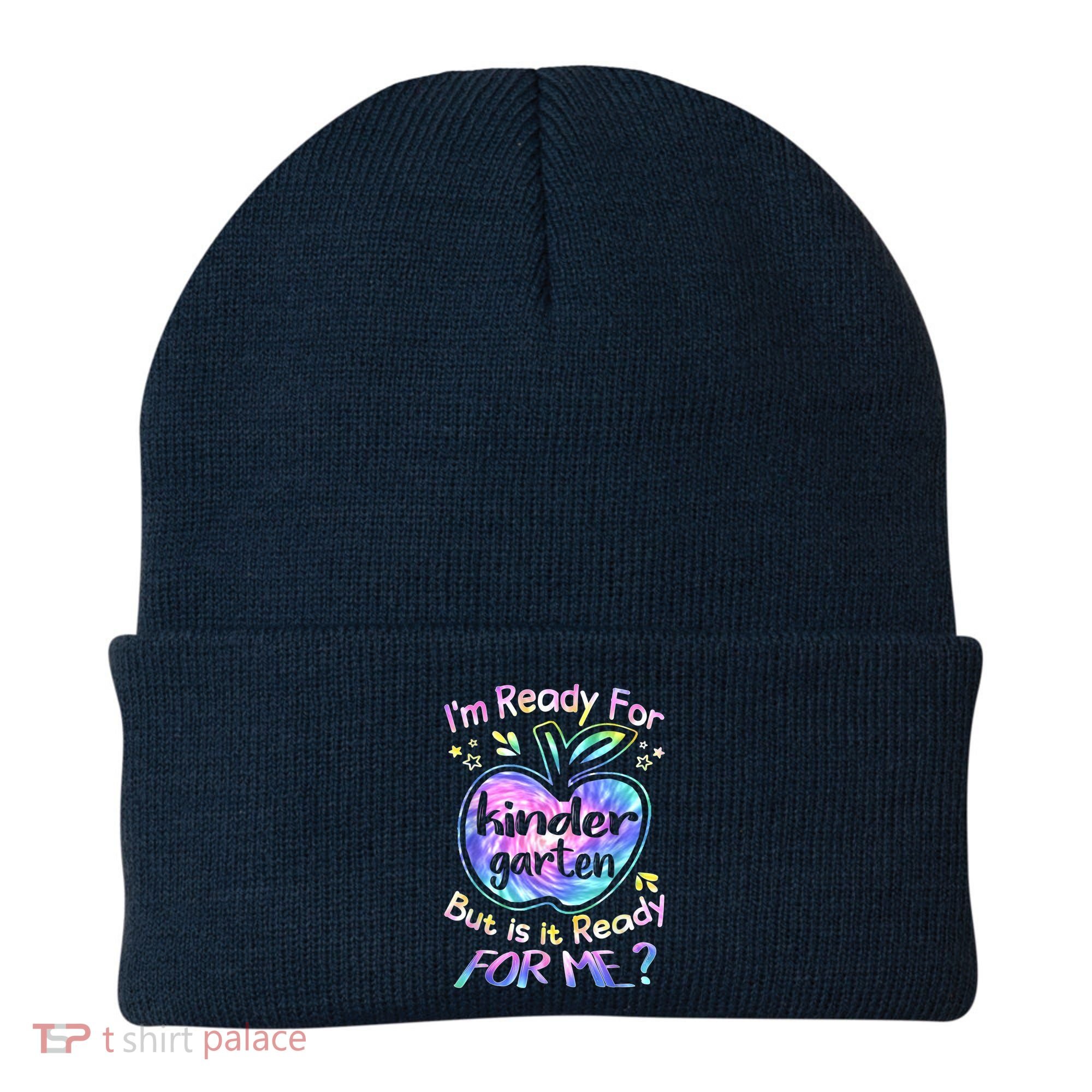 First Day Of Kindergarten Tie Dye Back To School Boy Kids Beanie