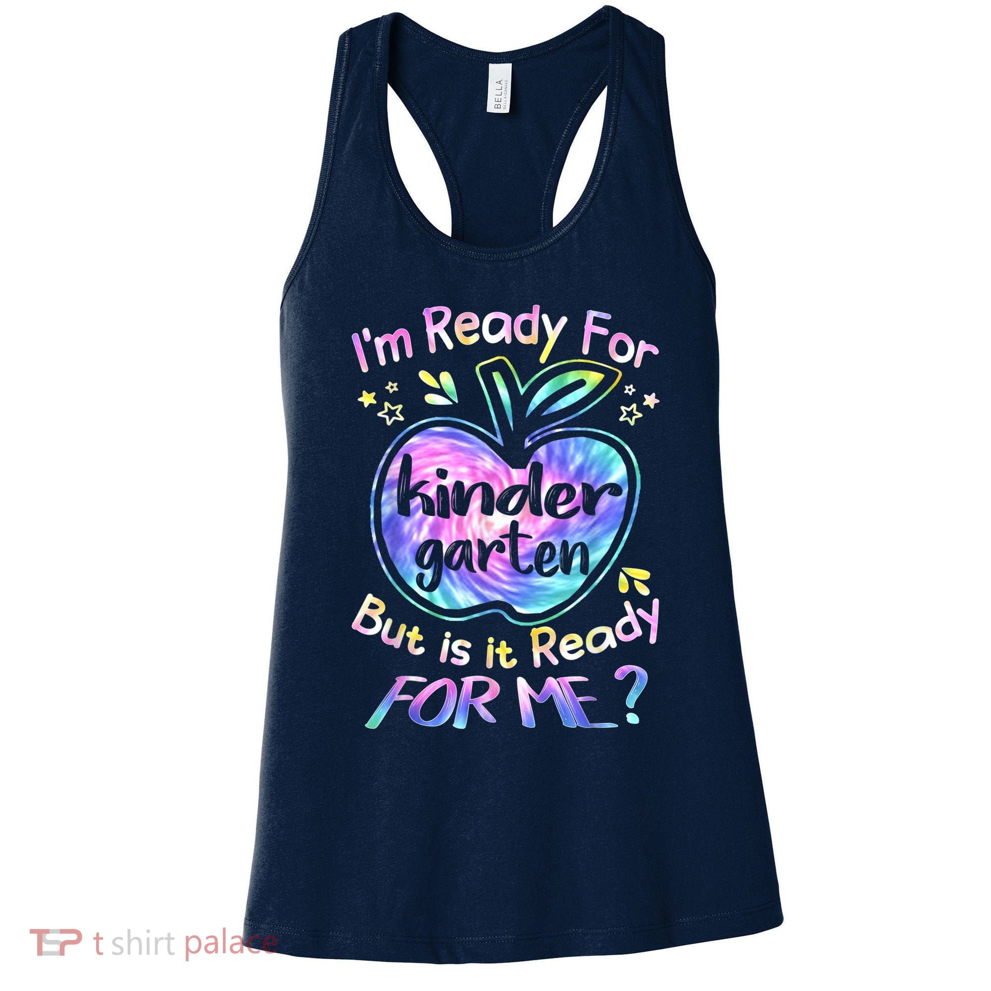 First Day Of Kindergarten Tie Dye Back To School Boy Kids Women's Tank Top