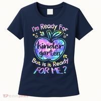 First Day Of Kindergarten Tie Dye Back To School Boy Kids Women's T-Shirt thumb 0