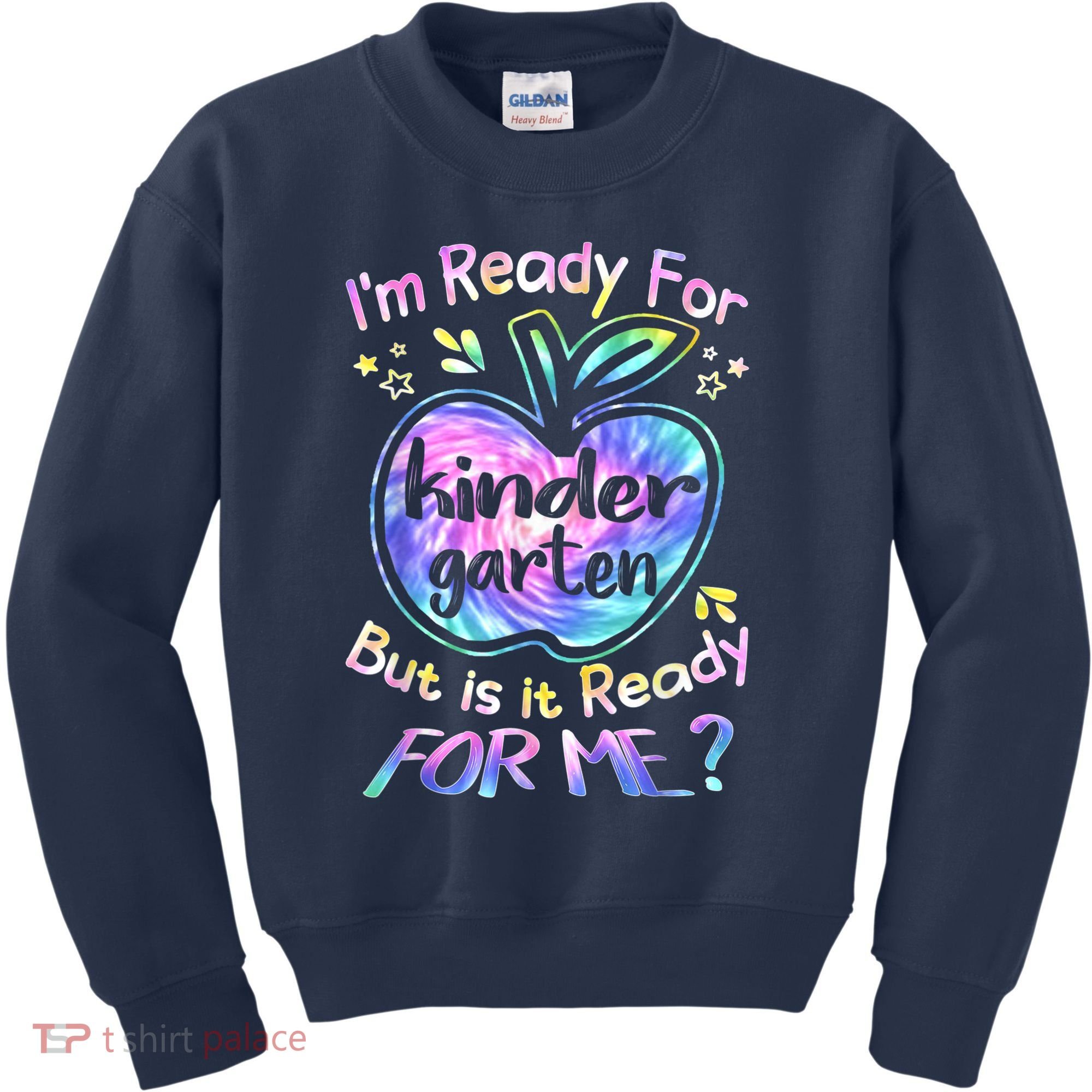 First Day Of Kindergarten Tie Dye Back To School Boy Kids Kids Sweatshirt