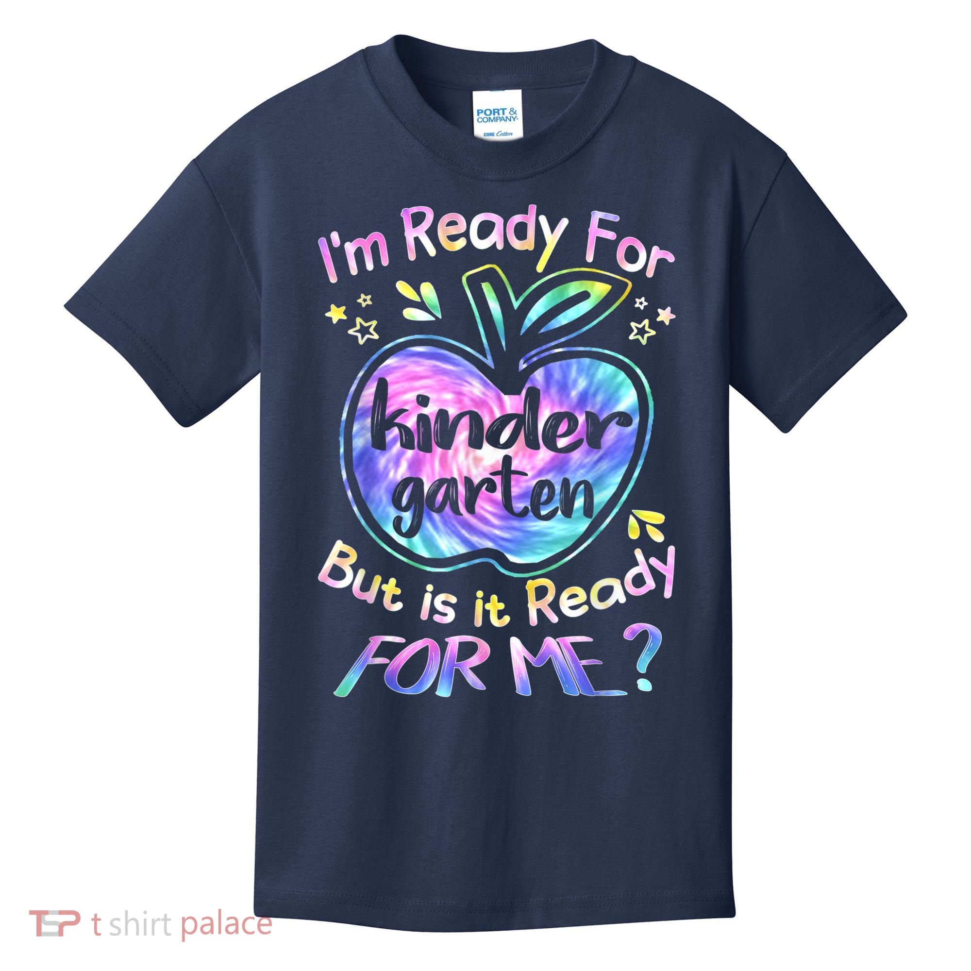 First Day Of Kindergarten Tie Dye Back To School Boy Kids Kids T-Shirt