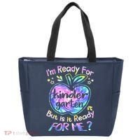 First Day Of Kindergarten Tie Dye Back To School Boy Kids Tote Bag thumb 0