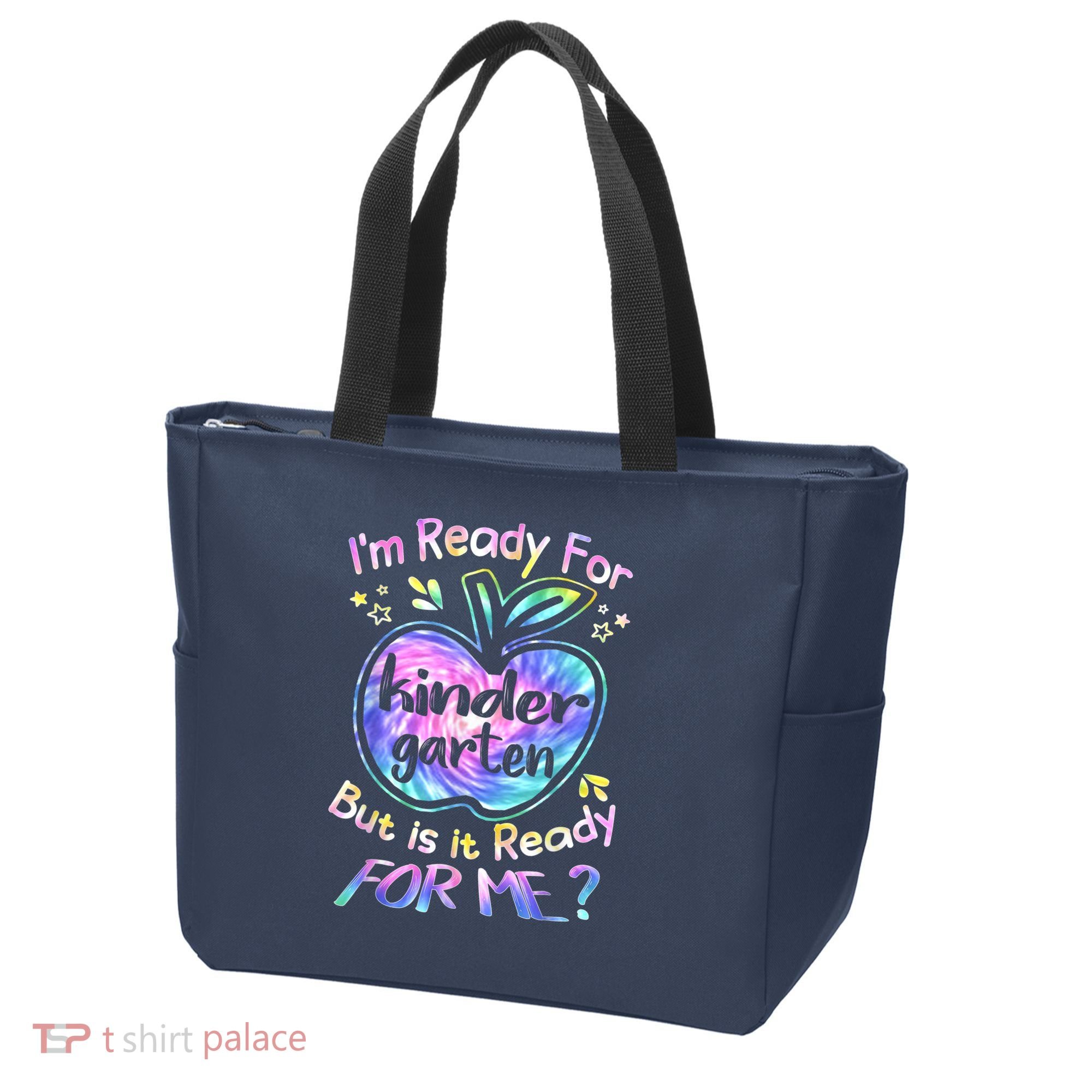 First Day Of Kindergarten Tie Dye Back To School Boy Kids Tote Bag