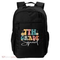 First Day Of 7th Grade Squad Team Back To School Teacher Backpack thumb 0