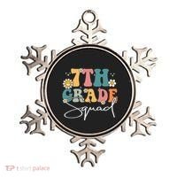 First Day Of 7th Grade Squad Team Back To School Teacher Ornament thumb 0