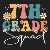 First Day Of 7th Grade Squad Team Back To School Teacher Hat thumb 2