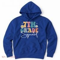 First Day Of 7th Grade Squad Team Back To School Teacher Hoodie thumb 0