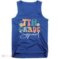 First Day Of 7th Grade Squad Team Back To School Teacher Tank Top thumb 0