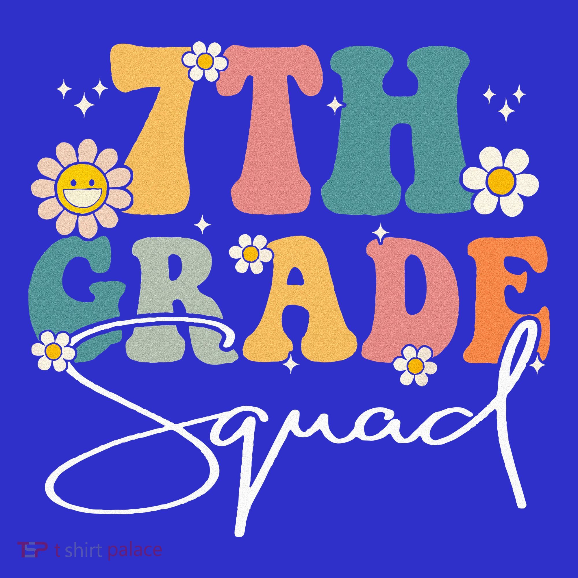 First Day Of 7th Grade Squad Team Back To School Teacher Women's Long Sleeve Shirt