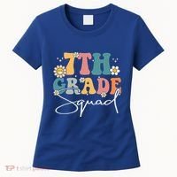 First Day Of 7th Grade Squad Team Back To School Teacher Women's T-Shirt thumb 0