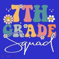 First Day Of 7th Grade Squad Team Back To School Teacher Kids Sweatshirt thumb 2