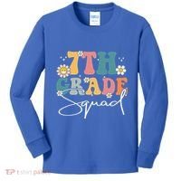 First Day Of 7th Grade Squad Team Back To School Teacher Kids Long Sleeve Shirt thumb 0