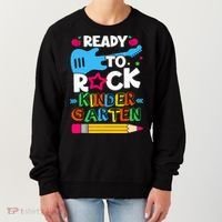 First Day Of Kindergarten Ready To Rock Kindergarten Women's Sweatshirt thumb 0