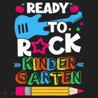 First Day Of Kindergarten Ready To Rock Kindergarten Women's Sweatshirt thumb 2
