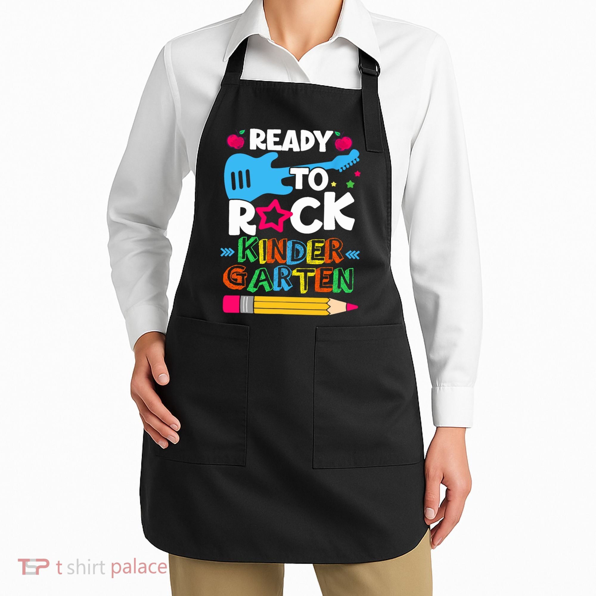First Day Of Kindergarten Ready To Rock Kindergarten Apron