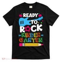 First Day Of Kindergarten Ready To Rock Kindergarten T-Shirt thumb 0