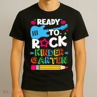 First Day Of Kindergarten Ready To Rock Kindergarten T-Shirt thumb 3