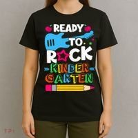 First Day Of Kindergarten Ready To Rock Kindergarten T-Shirt thumb 4