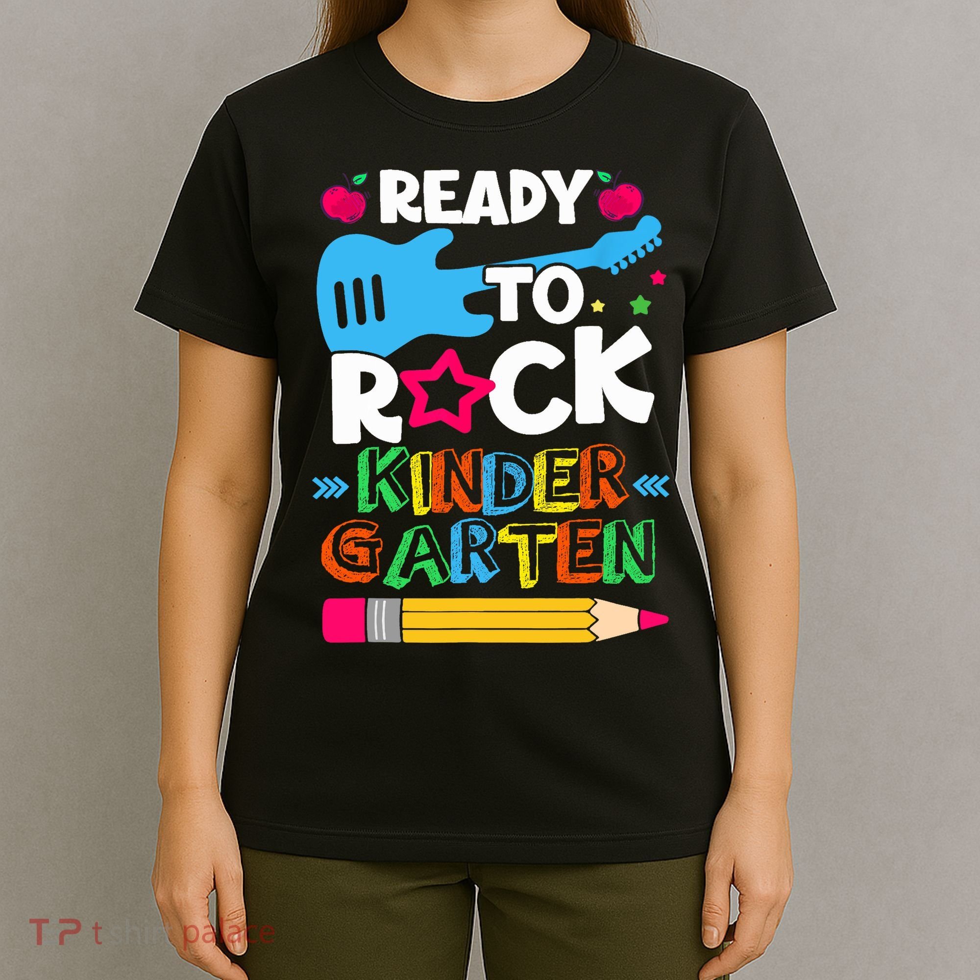 First Day Of Kindergarten Ready To Rock Kindergarten T-Shirt