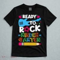 First Day Of Kindergarten Ready To Rock Kindergarten T-Shirt thumb 5