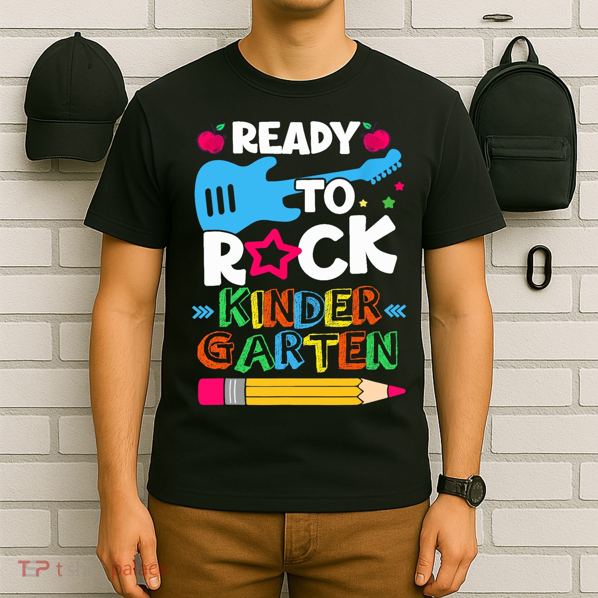 First Day Of Kindergarten Ready To Rock Kindergarten T-Shirt