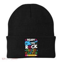First Day Of Kindergarten Ready To Rock Kindergarten Beanie thumb 0