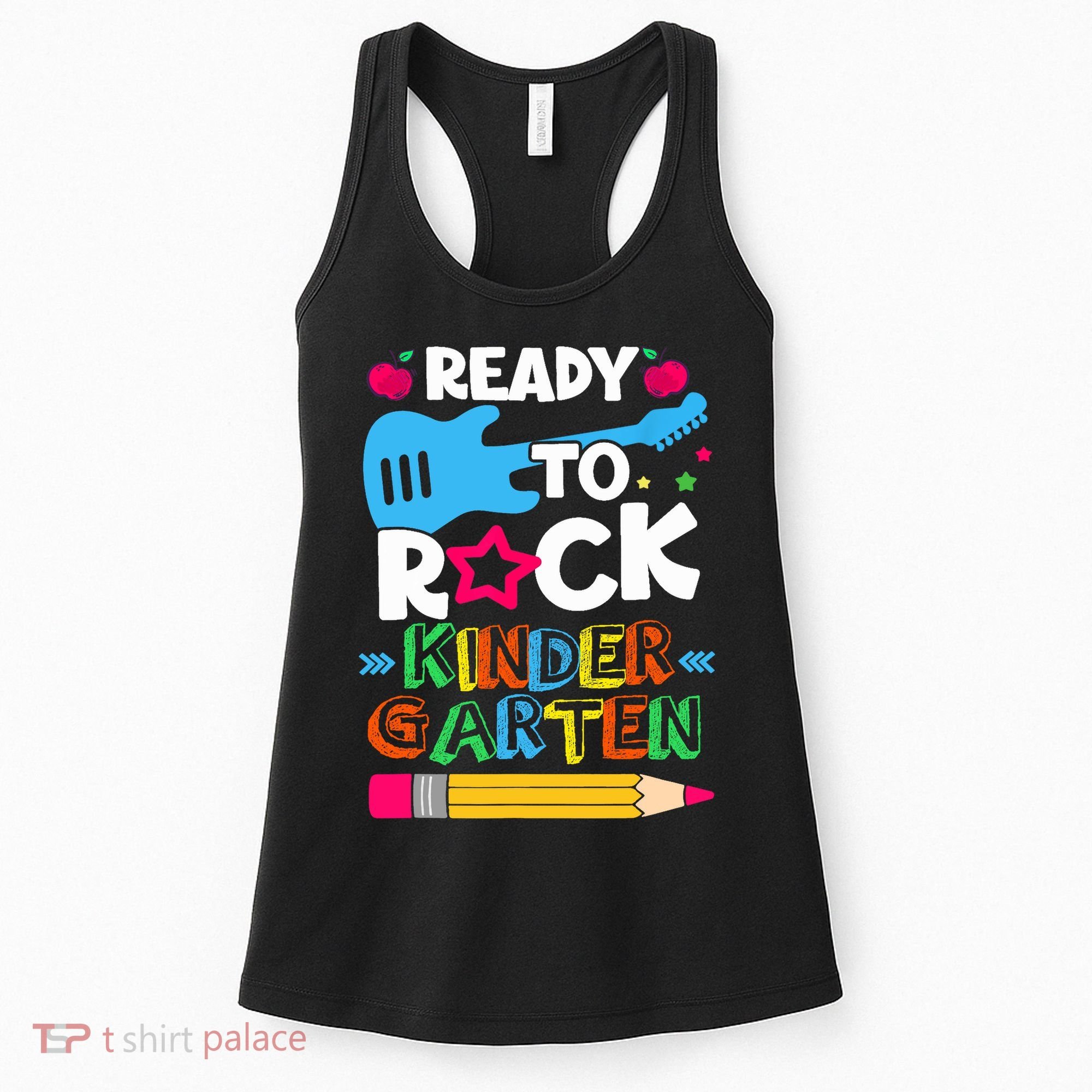 First Day Of Kindergarten Ready To Rock Kindergarten Women's Tank Top