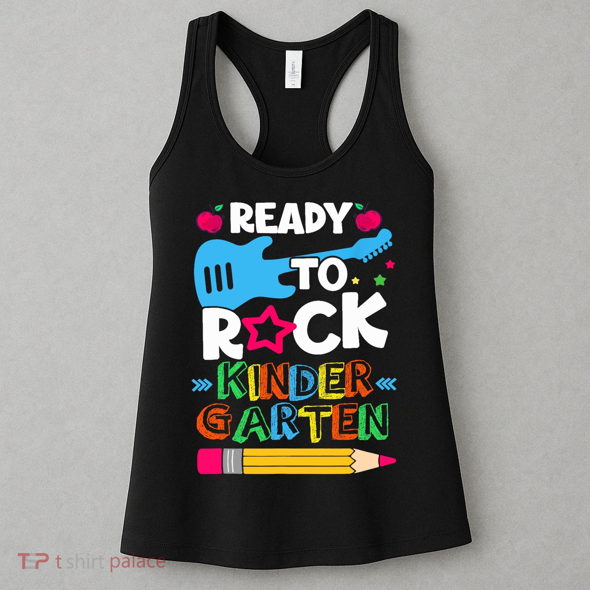 First Day Of Kindergarten Ready To Rock Kindergarten Women's Tank Top