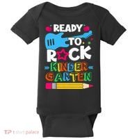 First Day Of Kindergarten Ready To Rock Kindergarten Baby Bodysuit thumb 0