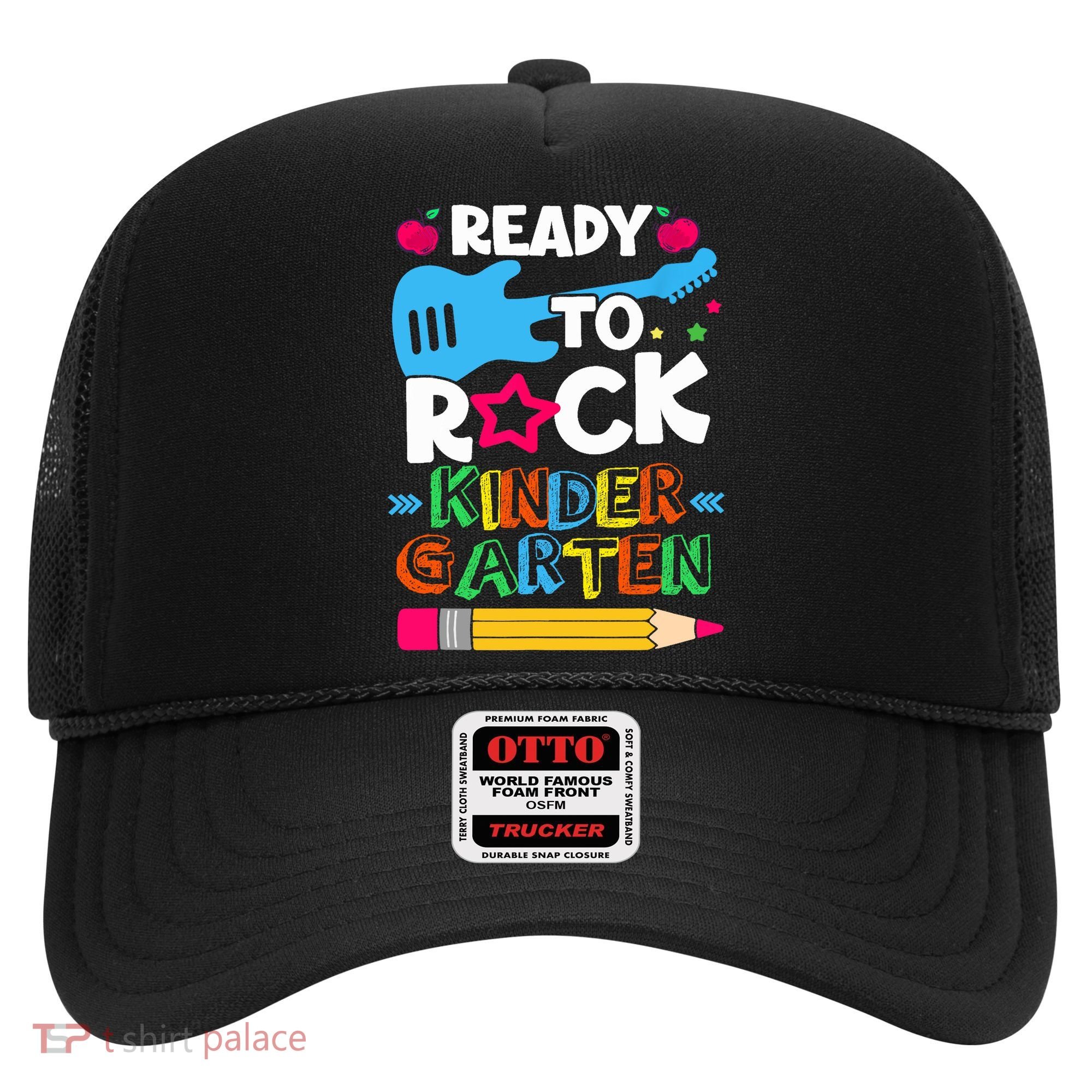 First Day Of Kindergarten Ready To Rock Kindergarten Hat