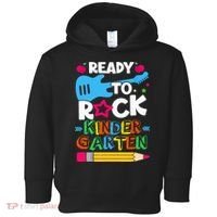 First Day Of Kindergarten Ready To Rock Kindergarten Toddler Hoodie thumb 0