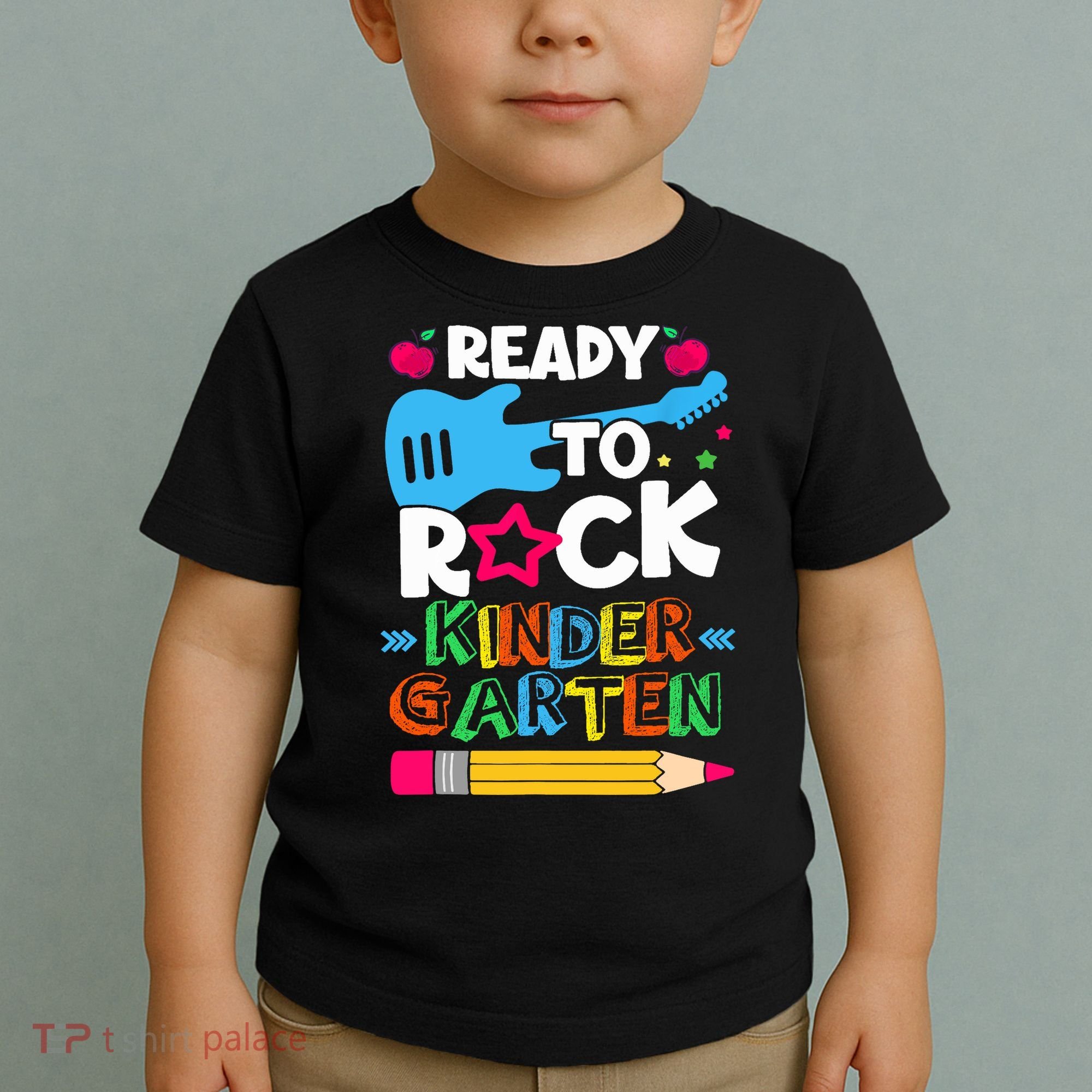 First Day Of Kindergarten Ready To Rock Kindergarten Toddler T-Shirt