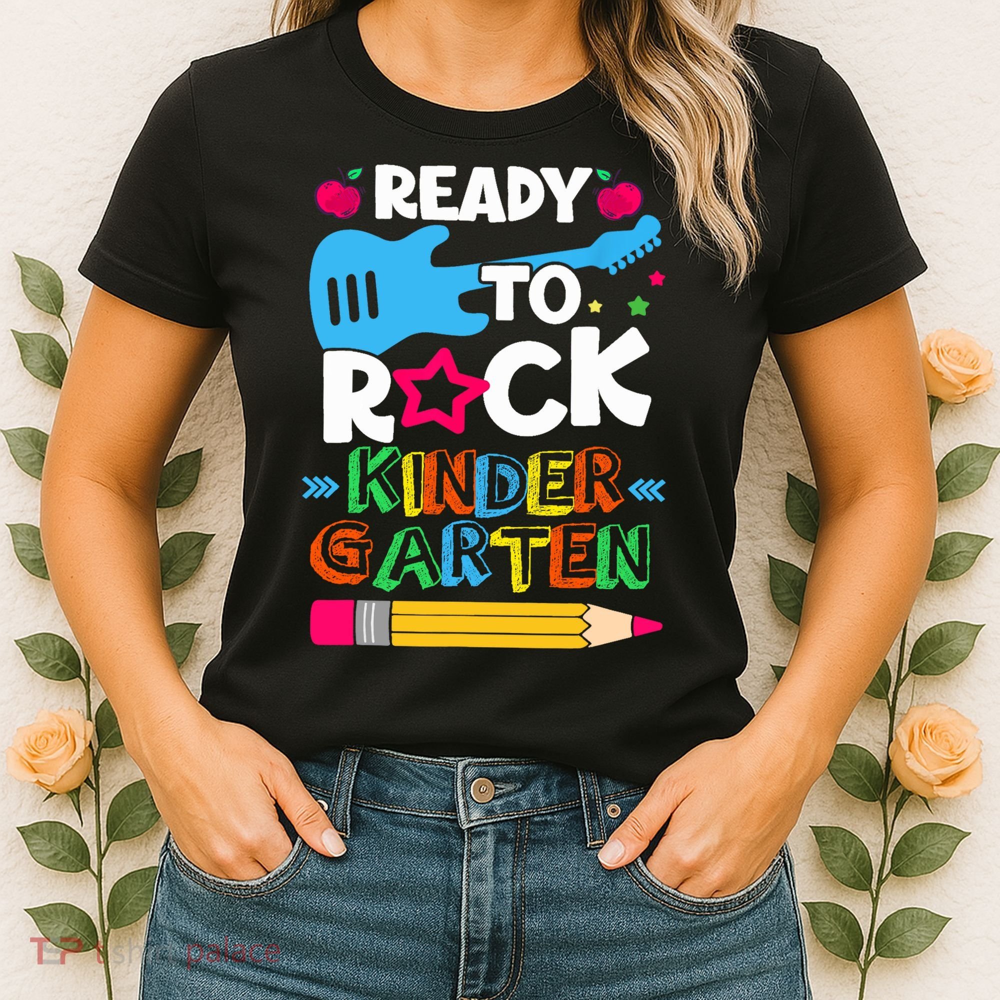 First Day Of Kindergarten Ready To Rock Kindergarten Women's T-Shirt