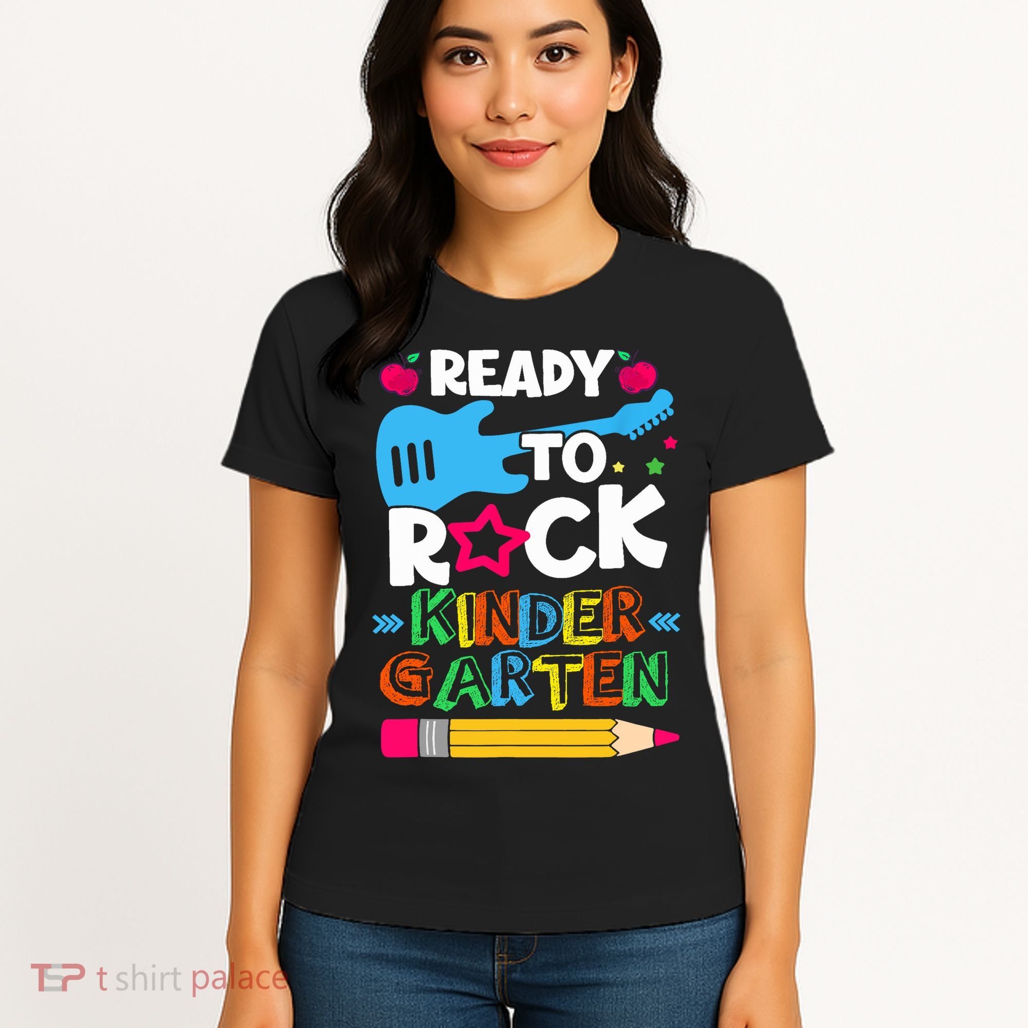 First Day Of Kindergarten Ready To Rock Kindergarten Women's T-Shirt