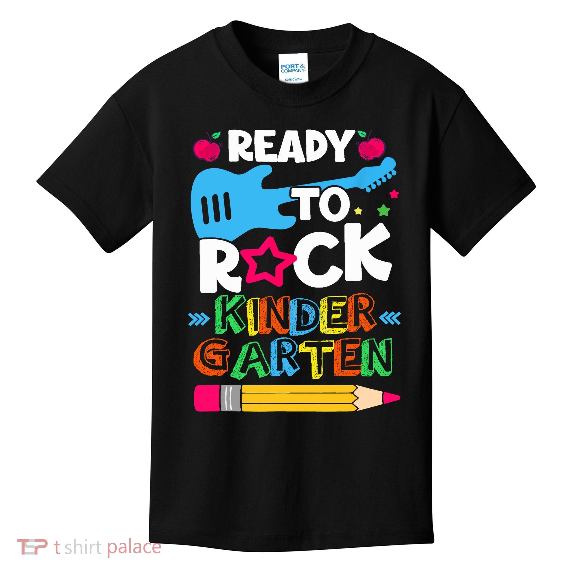 First Day Of Kindergarten Ready To Rock Kindergarten Kids T-Shirt