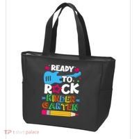 First Day Of Kindergarten Ready To Rock Kindergarten Tote Bag thumb 3