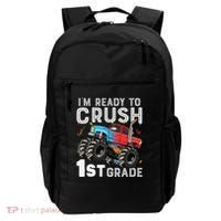 First Day Of First Grade IM Ready To Crush 1st Grade Boy Gift Backpack thumb 0