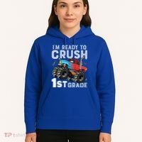 First Day Of First Grade IM Ready To Crush 1st Grade Boy Gift Hoodie thumb 5