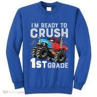 First Day Of First Grade IM Ready To Crush 1st Grade Boy Gift Sweatshirt thumb 0