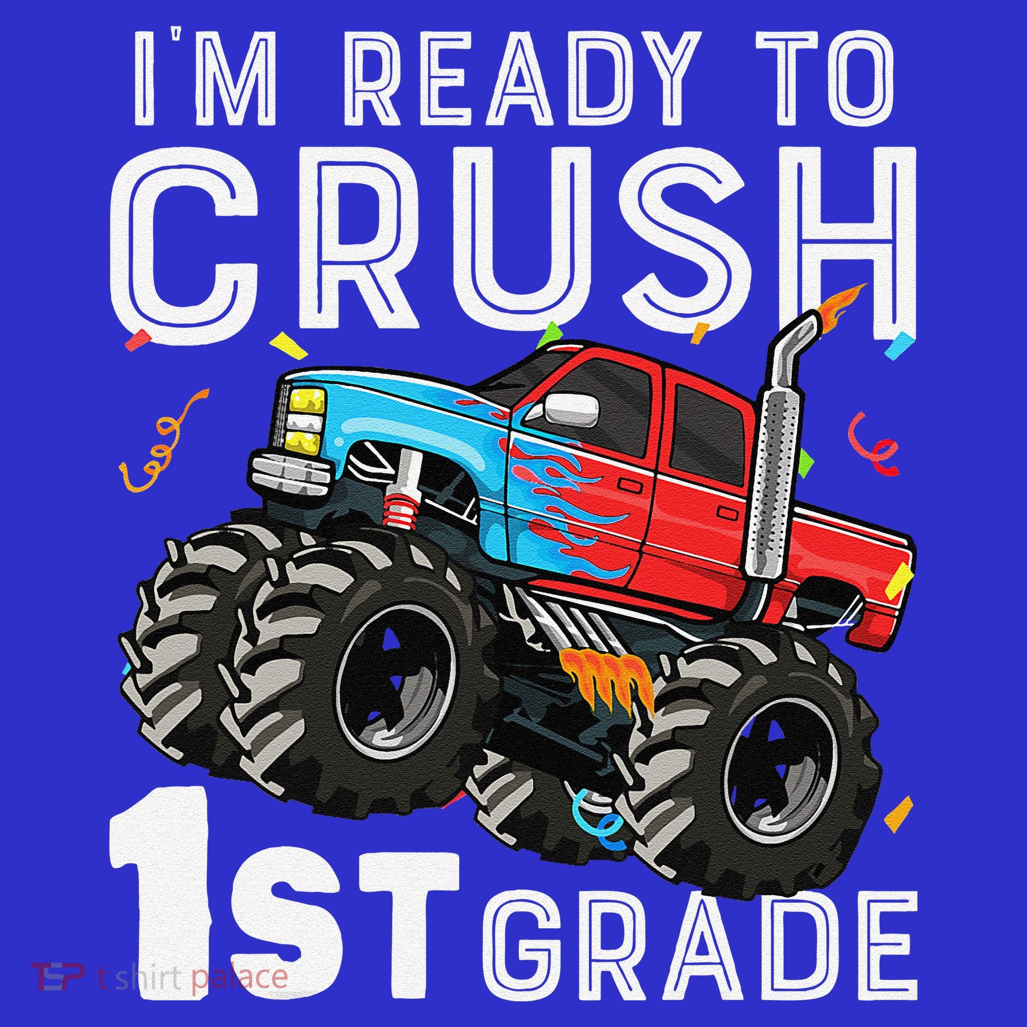 First Day Of First Grade IM Ready To Crush 1st Grade Boy Gift Sweatshirt