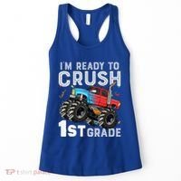 First Day Of First Grade IM Ready To Crush 1st Grade Boy Gift Women's Tank Top thumb 0