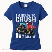 First Day Of First Grade IM Ready To Crush 1st Grade Boy Gift Women's T-Shirt thumb 0
