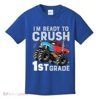 First Day Of First Grade IM Ready To Crush 1st Grade Boy Gift Kids T-Shirt thumb 0