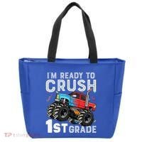First Day Of First Grade IM Ready To Crush 1st Grade Boy Gift Tote Bag thumb 0