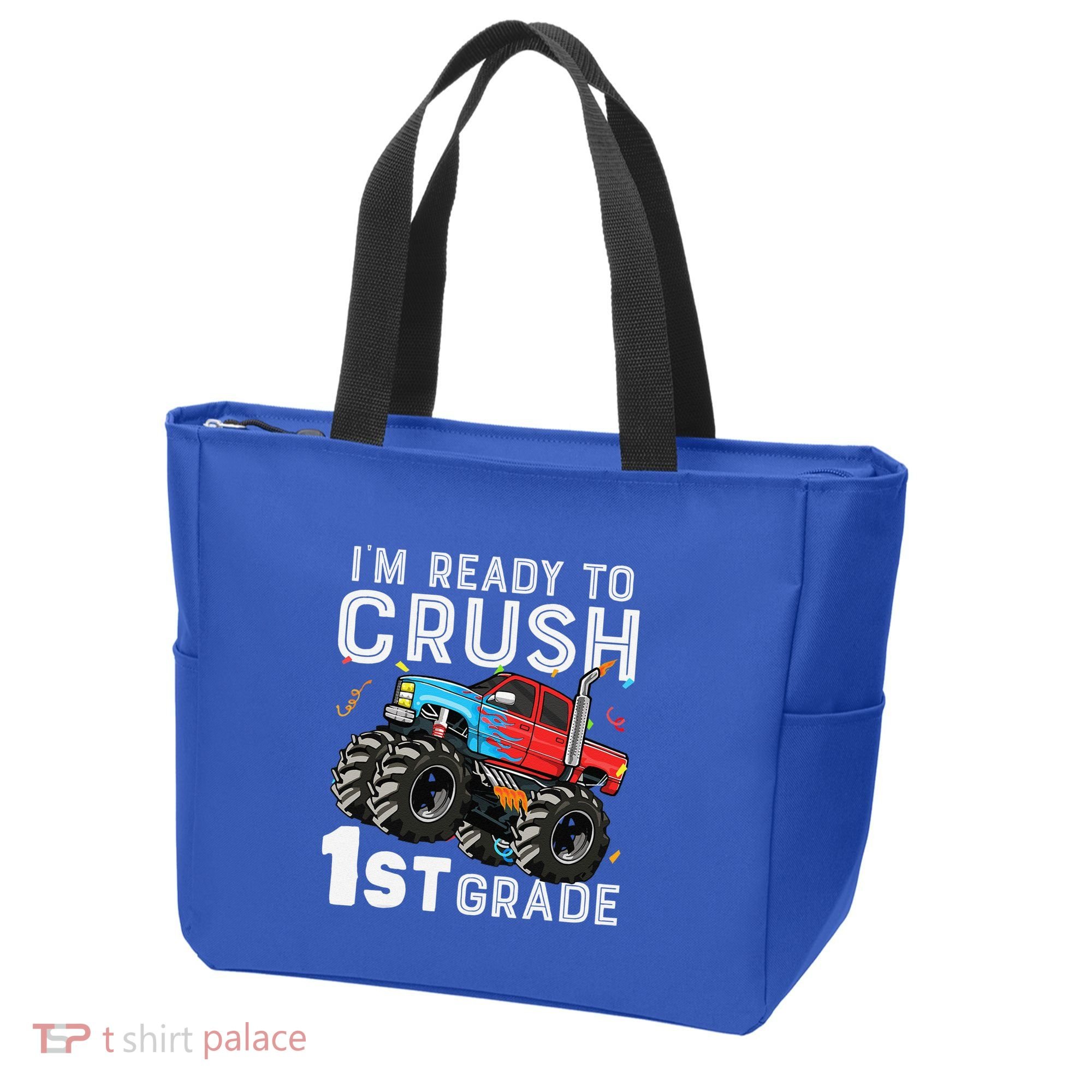 First Day Of First Grade IM Ready To Crush 1st Grade Boy Gift Tote Bag